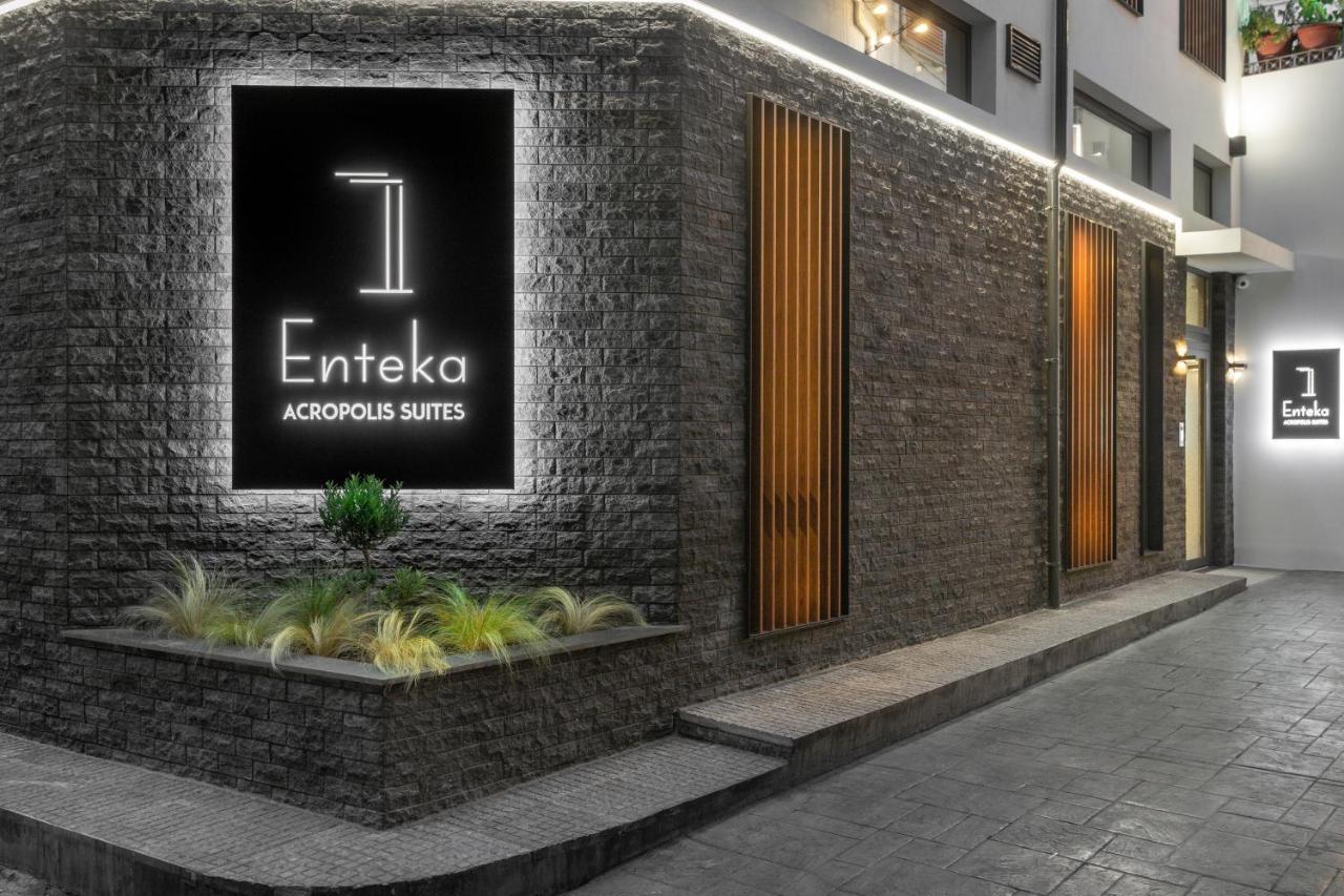 11 Enteka Acropolis Suites Aten Exteriör bild